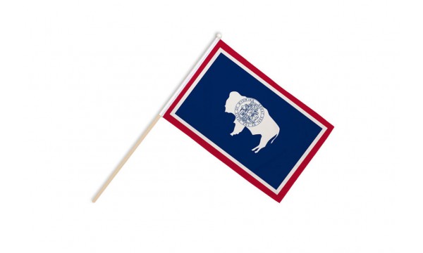 Wyoming Hand Flags